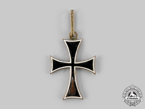Order of the German Knights, Professed Knight Cross (in Silver Gilt) Reverse