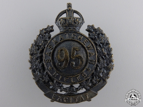 95th Infantry Battalion Other Ranks Cap Badge Obverse
