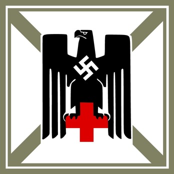German Red Cross President’s Flag Obverse