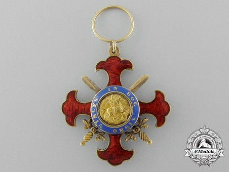 Royal Military Order of St. George of the Reunion, Knight's Cross of Grace Obverse