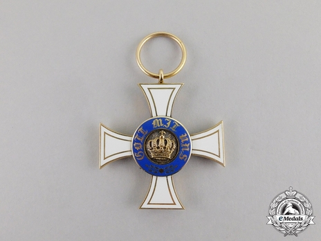 Order of the Crown, Civil Division, Type I, III Class Cross Obverse