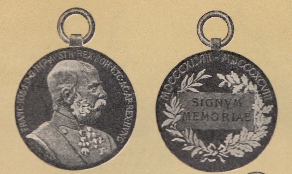 Austria%2c+commemorative+medal+1898+signvm+memoriae