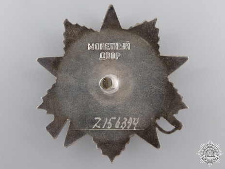 Order of Alexander Nevsky II Class Medal (Flatback Reverse)II Class Medal (Flatback Reverse) Reverse