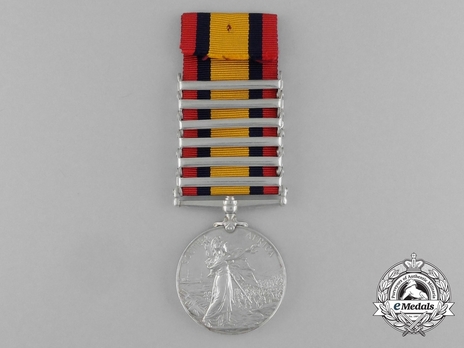 Silver Medal (with date removed, with 6 clasps) Reverse