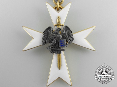 White Cross of the Estonian Defence League, III Class Obverse