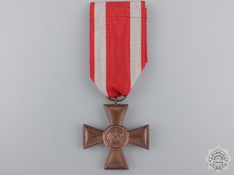 Military Long Service Cross, Type III, I Class for 15 Years Obverse