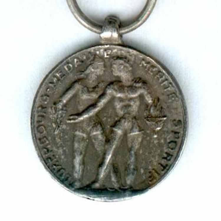 Miniature silver medal obverse