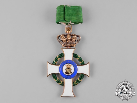 Albert Order, Type II, Civil Division, Grand Cross (in gold) Reverse