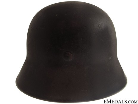 German Army Steel Helmet M40 (Double Decal version) Back