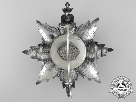 Commander Breast Star (with 8 rays) (Gold by Halley) Reverse