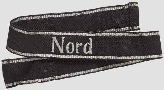 Allgemeine SS District "Nord" Cuff Title Obverse