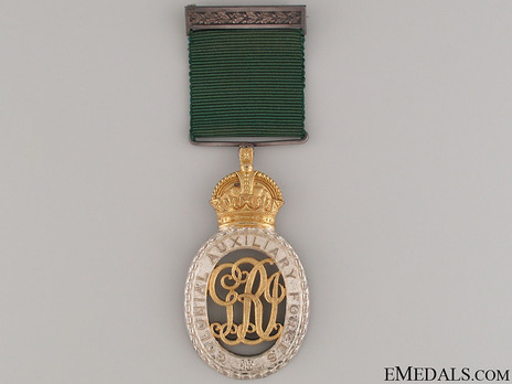 Colonial Auxiliary Forces Officers' Decoration Obverse