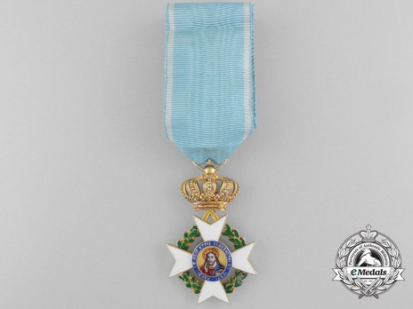 Order of the Redeemer, Type II, Knight's Cross, in Gold Obverse