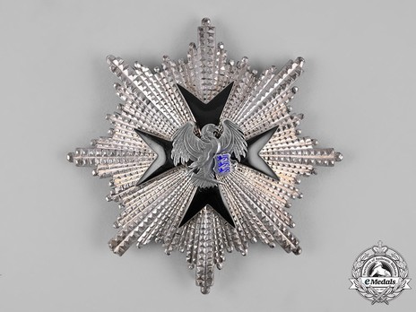 Order of the Eagle Cross, I Class Breast Star Obverse