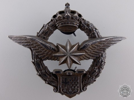 WWII Army Air Service Observers and Navigation Badge Obverse