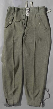 Luftwaffe Early Pattern Paratrooper Trousers Obverse