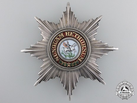 Knight's Cross Breast Star (with smooth rays) Obverse