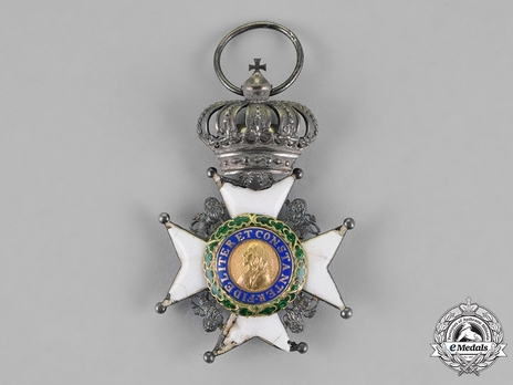House Order of Saxe-Ernestine, Type II, Civil Division, II Class Knight (in silver gilt) Obverse