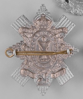 Black Watch (Royal Highland Regiment) of Canada Other Ranks Cap Badge Reverse