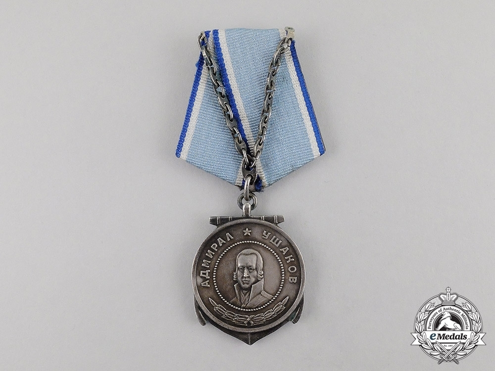Ushakov+medal+obv