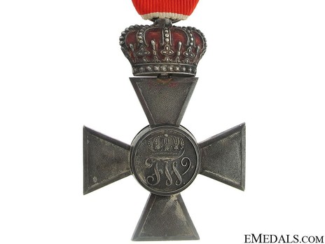 Order of the Red Eagle, Civil Division, Type V, IV Class Cross (with crown) Reverse