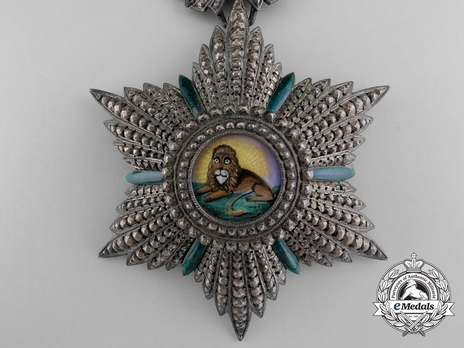 Order of the Lion and Sun, Type IV, I Class Grand Cordon (with couchant lion) Obverse