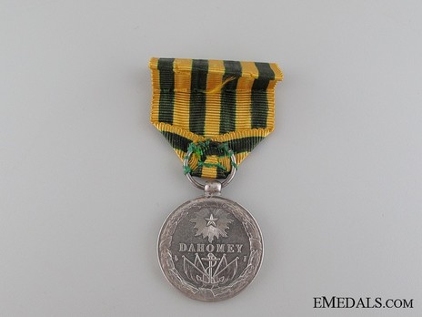 Silver Medal (stamped "DANIEL DUPUIS") Reverse