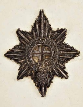 The Most Noble Order of the Garter, Breast Star (embroidered)
