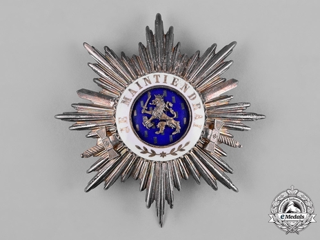 Order of Orange-Nassau, Military Division, Grand Cross Breast Star