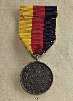 Honour Medal for Private Industry, Labour, and Domestic Service, in Bronze Reverse