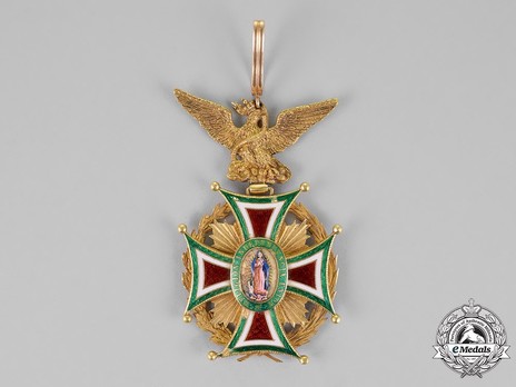 Order of Guadalupe, Type III, Grand Cross Obverse