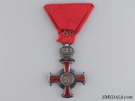 Type I, III Class Cross (with crown) Reverse