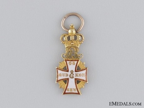 Miniature Knight (Christian IX) Obverse
