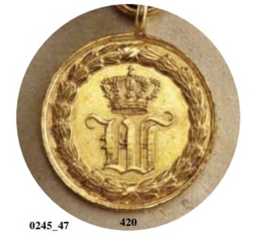 Campaign Medal, 1793-1815 (for nine campaigns) Obverse