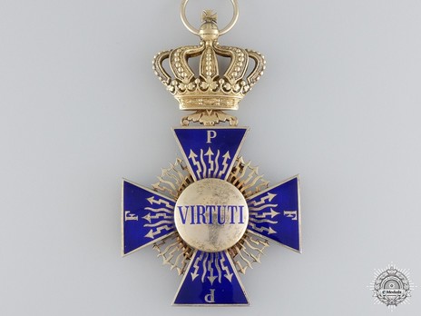 Royal Order of Merit of St. Michael, I Class Cross (in silver gilt) Reverse