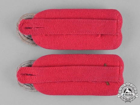 German Army Armoured Oberst Shoulder Boards Reverse