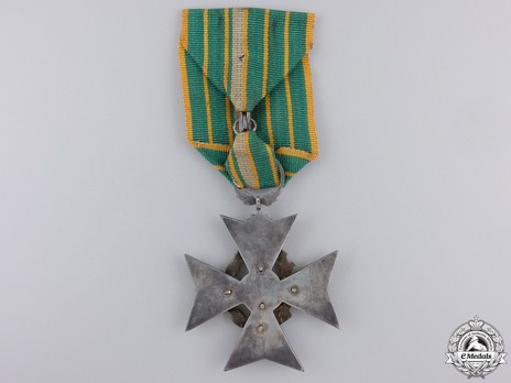 Order of Agricultural Merit, Type I, Knight's Cross Reverse