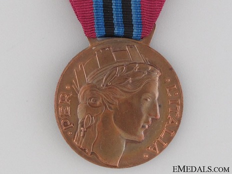 Bronze Medal (for the East Africa Campaign 1935-1936) Obverse