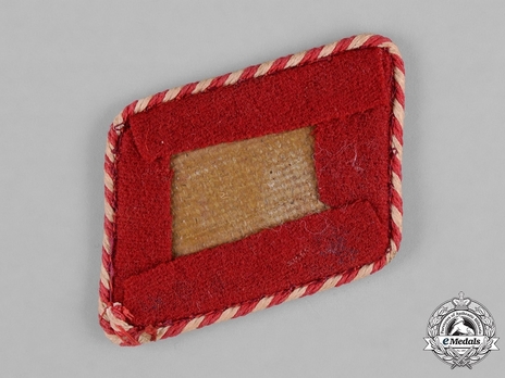 SA Leader School Collar Tabs (with piping) Reverse