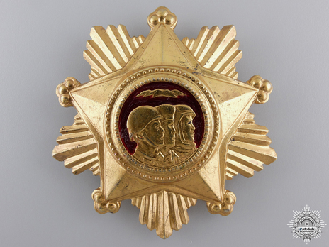 Order of Military Service Honour, I Class Obverse