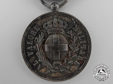 Medal for Military Valour, in Silver (for French Troops in the Austro-Sardinian War 1859) Obverse