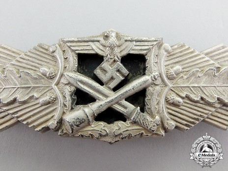 Close Combat Clasp, in Silver, by J. Feix Detail