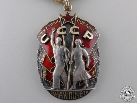 Order of the Badge of Honour Oval Medal (Variation I) Obverse 