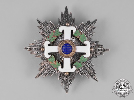 Order of San Marino, Type I, Military Division, Grand Officer Breast Star