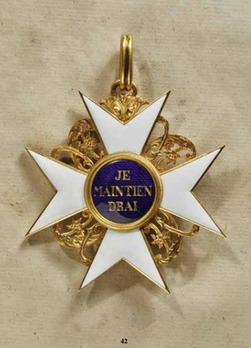 House Order of the Golden Lion, Cross Reverse