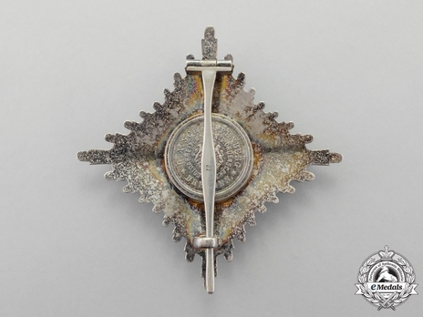 Albert Order, Type II, Civil Division, I Class Commander Breast Star (in silver gilt) Reverse
