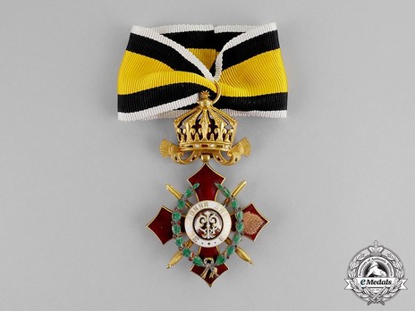 Order of Military Merit, IV Class (with war decoration) Obverse