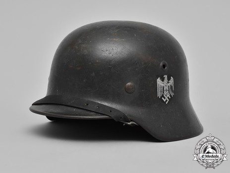 German Army Steel Helmet M40 (Single Decal version) Profile