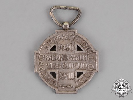 Commemorative Cross of the Western Army Reverse