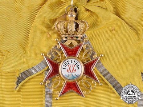 House Order of Fidelity, Grand Cross (1803-1918) Obverse